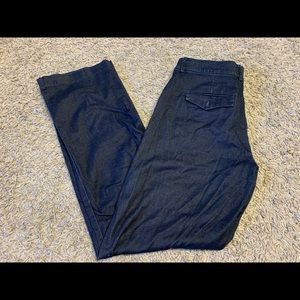 Lee Premium Label, Women No Gap Waistband Dark Wash Straight Jeans, 6M